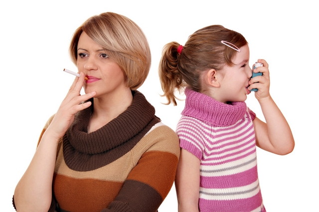 Smoking can cause asthma in children